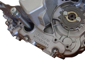 汽車發動機激光打標